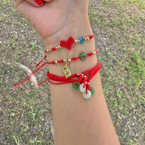Pulseras hilo rojo